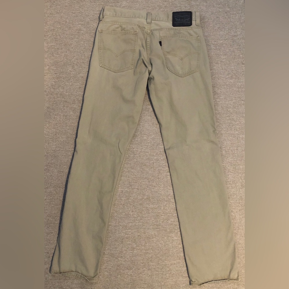 Levi Strauss 511 Khaki Black Label & Tag 32 x 34
